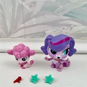 Littlest Pet Shop Pet Pawsabilities Zoe Trent Cherie LaBrie Complete LPS A8429
